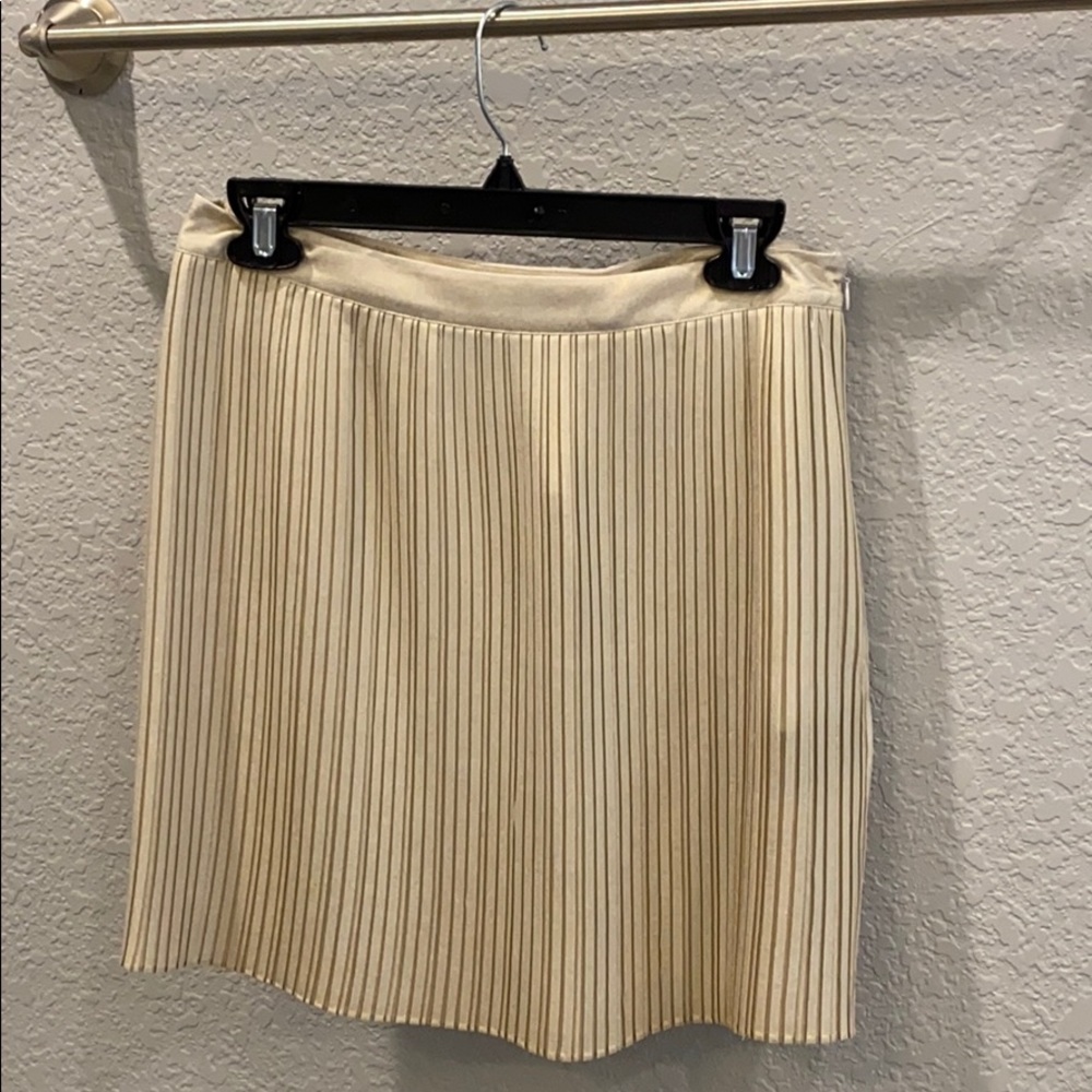 Gold Berenice mini skirt